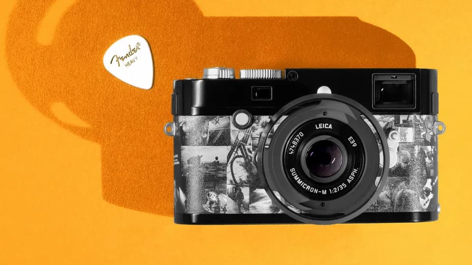 Độc đáo phiên bản LEICA M MONOCHROM “SIGNATURE” mang cảm hứng từ  nghệ sĩ Andy Summers