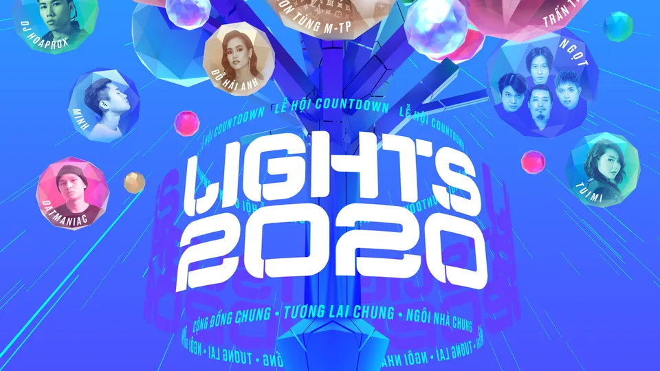 "Lễ hội ánh sáng Countdown Lights 2020" – TP. Hồ Chí Minh chào đón thập kỷ mới trên phố đi bộ Nguyễn Huệ
