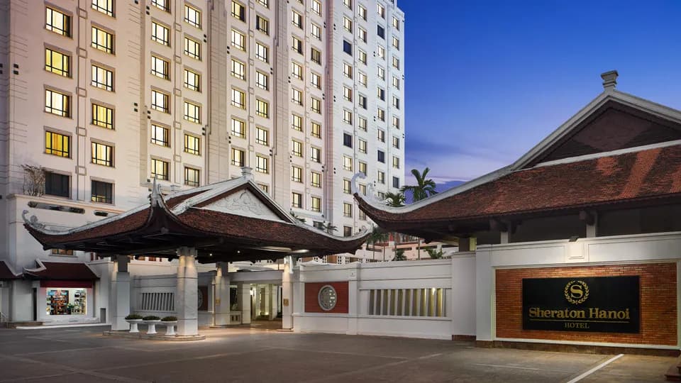 Khám phá khách sạn 5 sao Sheraton  đẳng cấp, sang trọng tại thủ đô Hà Nội