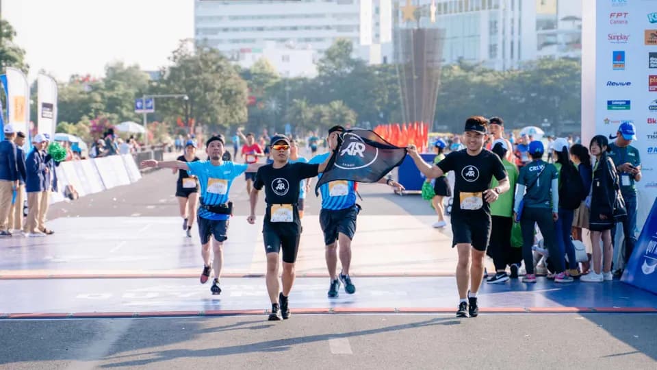 AR Saigon bùng nổ trên đường đua VnExpress Marathon Quy Nhơn 2020