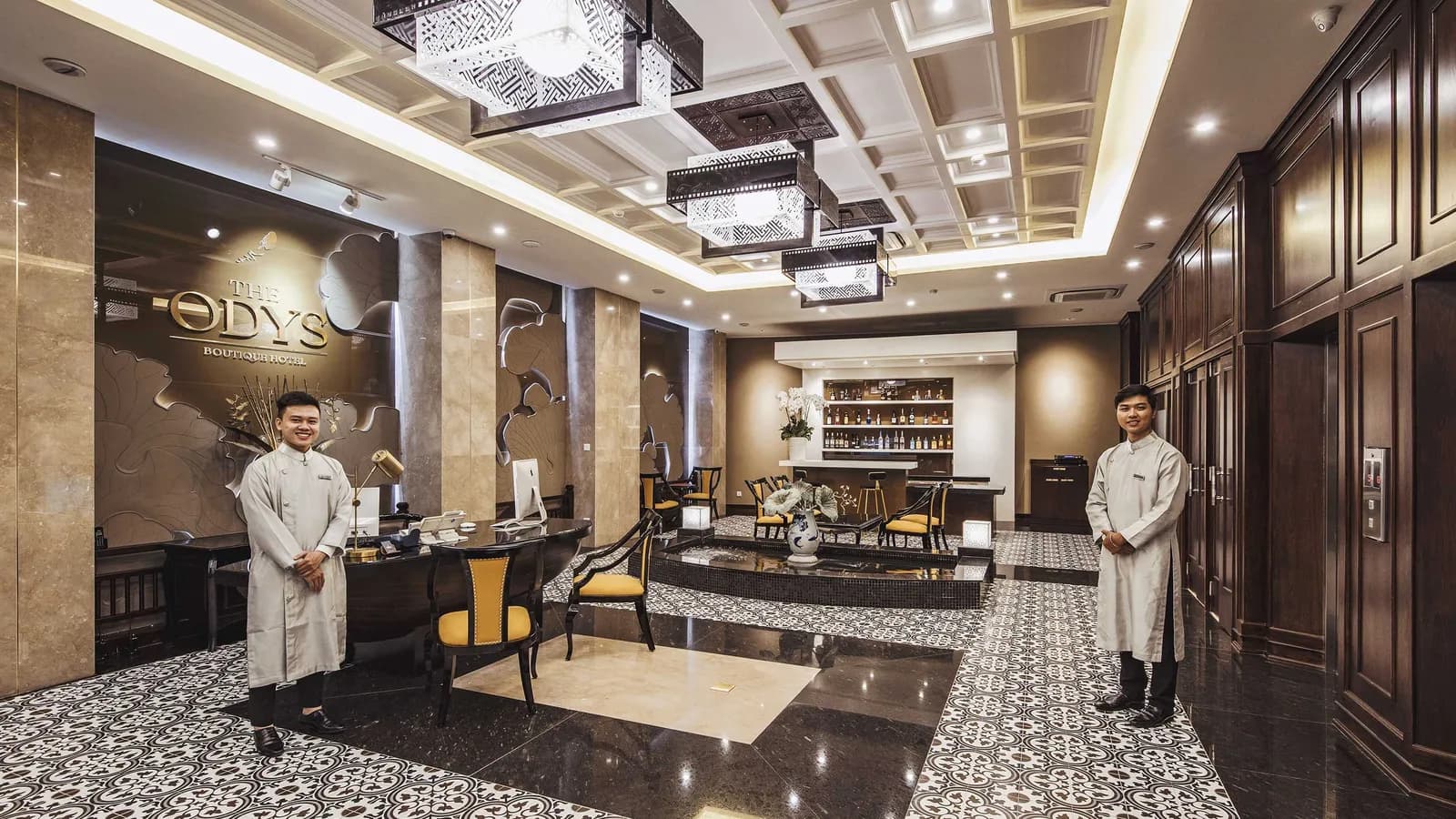 Sinh viên ngành khách sạn thực chiến trong giai đoạn Covid-19 tại The Odys Hotel
