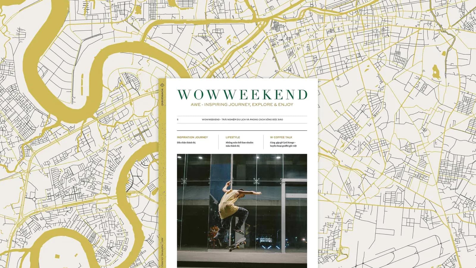 Đếm ngược ngày ra mắt cho ấn phẩm WOWWEEKEND Vol.5 với chủ đề ''Những câu chuyện Thành thị''