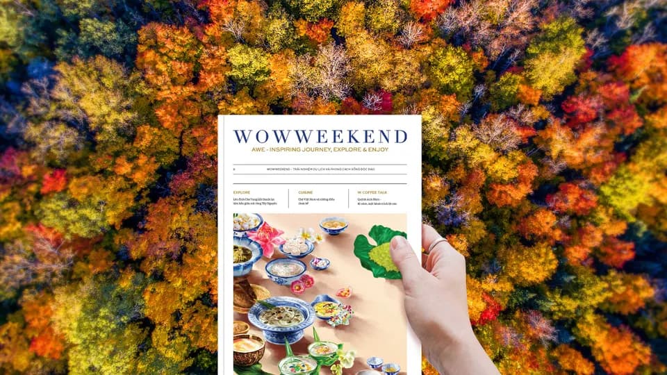 Ấn phẩm WOWWEEKEND Vol.6 chính thức được ra mắt
