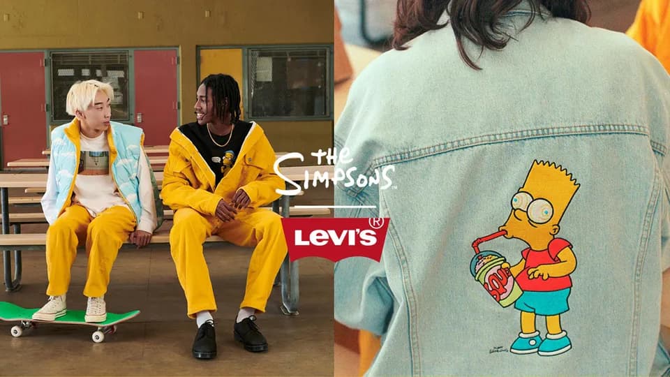 Levi's® và The Simpsons khuấy động mùa Xuân-Hè 2022 bằng bộ sưu tập mới