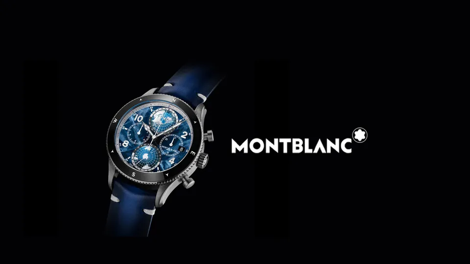Montblanc ra mắt chiếc đồng hồ Montblanc 1858 Geosphere Chronograph 0 Oxygen