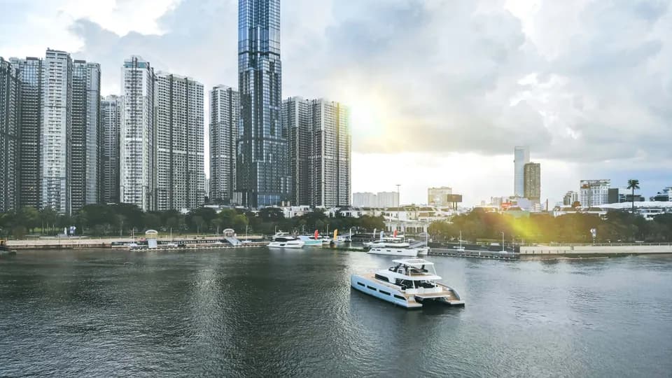 Tam Sơn và Lagoon giới thiệu du thuyền Seventy 8 tại Việt Nam