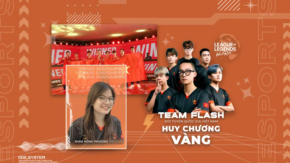 Quản lý Team Flash: chị Đinh Hồng Phượng và “ngọn lửa” đầy nhiệt huyết với thể thao điện tử nước nhà