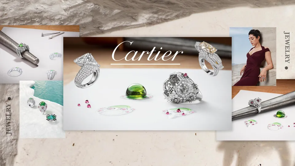 Cartier giới thiệu 7 mẫu nhẫn lấy cảm hứng từ thiên nhiên trong BST Beautés du Monde