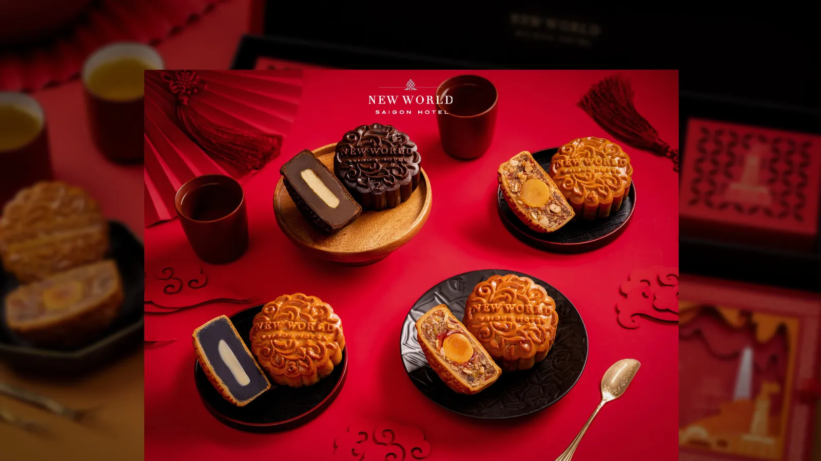 New World Sài Gòn Ra Mắt BST Bánh Trung Thu 2022 – Mùa Trăng Đoàn Viên