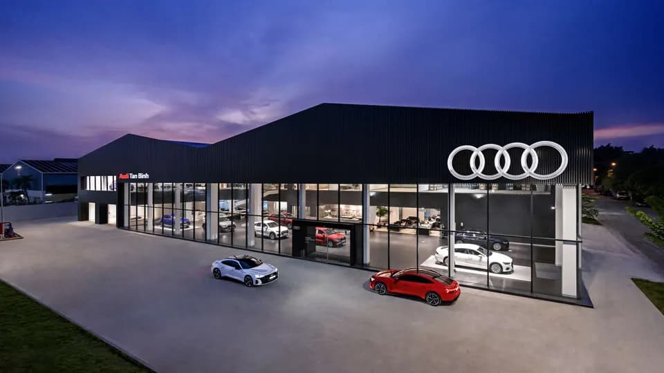 Audi Tân Bình - Trung tâm dịch vụ Audi lớn nhất tại Việt Nam 