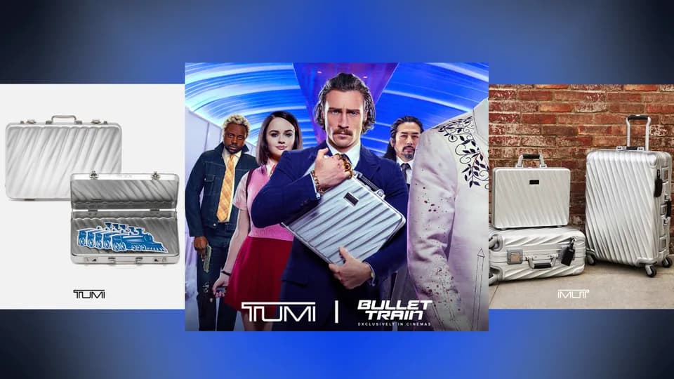 TUMI xuất hiện trong siêu phẩm hành động “Bullet Train" của Sony Pictures