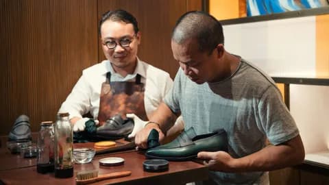 Berluti và Hom Nguyễn bắt tay tôn vinh nghệ thuật Patina