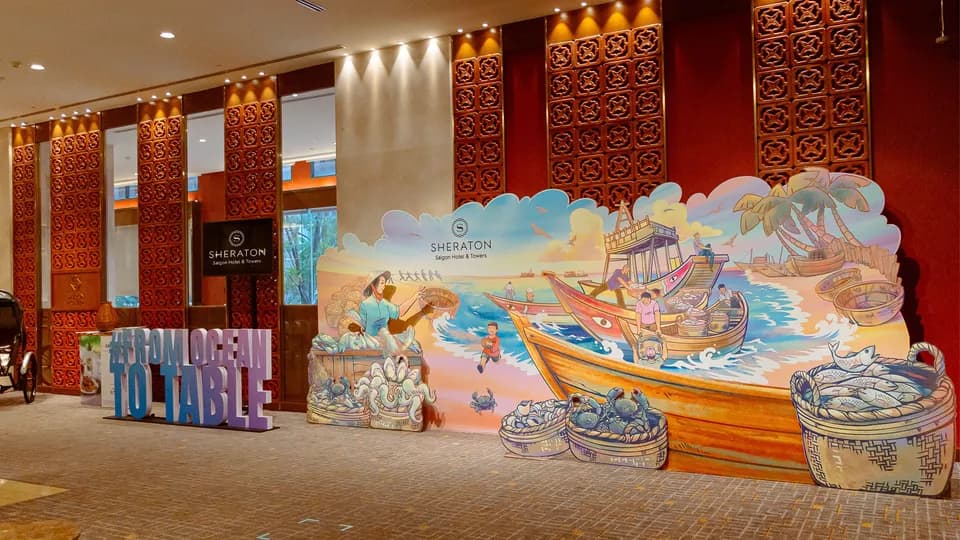 Sheraton Saigon nâng cấp trải nghiệm ẩm thực với Instagrammable Spot