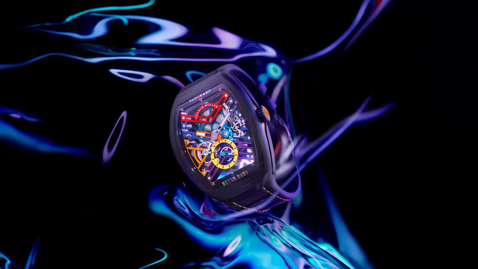 Franck Muller Vanguard Skeleton Color Dreams: Lễ hội của sắc màu