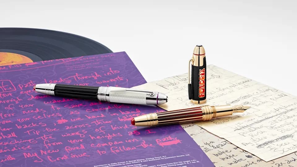 Montblanc ra mắt BST tôn vinh huyền thoại âm nhạc Jimi Hendrix