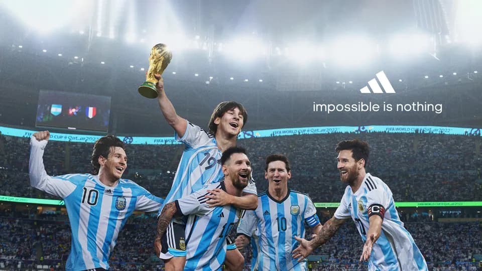 Messi, Argentina, adidas và Tinh thần IMPOSSIBLE IS NOTHING! 