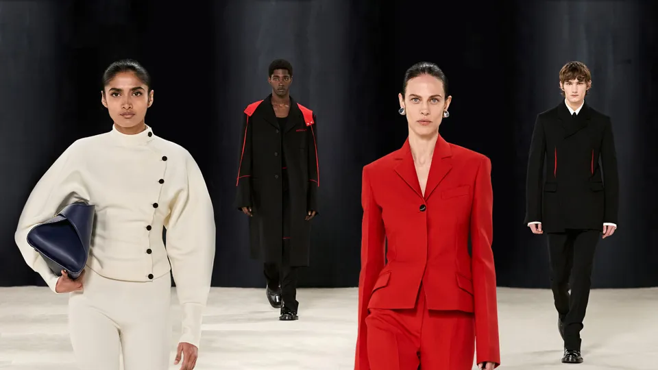 Ferragamo Thu Đông 2023: “Kỷ nguyên điện ảnh mới” – mang sự tối giản vào thế giới hào nhoáng