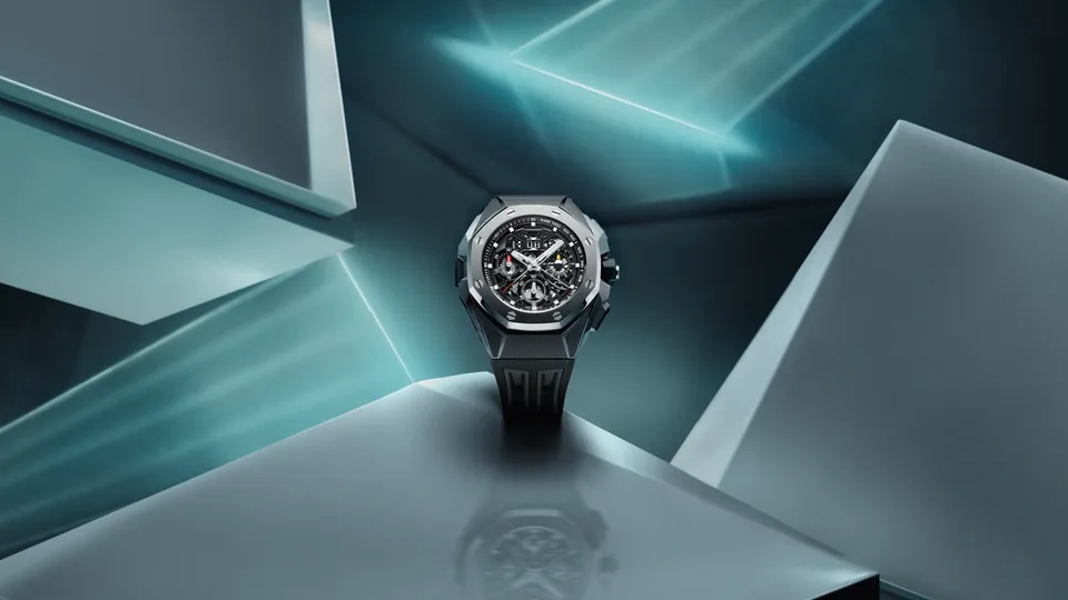 Công nghệ tương lai từ Royal Oak Concept Split-Seconds Chronograph GMT Large Date