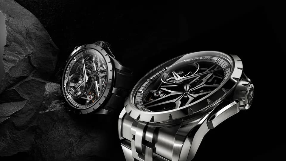 Roger Dubuis Excalibur Monobalancier Titanium – Trò chơi chất liệu vẫn chưa dừng lại