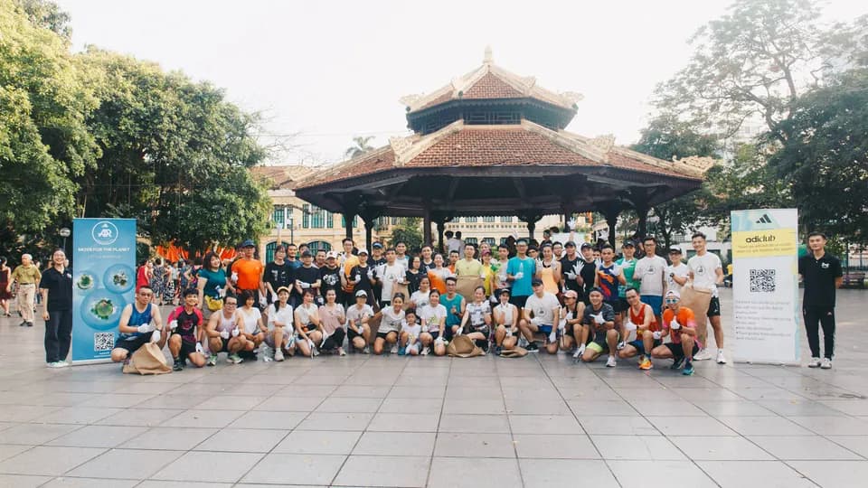 Hơn 300 thành viên adidas Runners hưởng ứng chiến dịch “Move For The Planet”