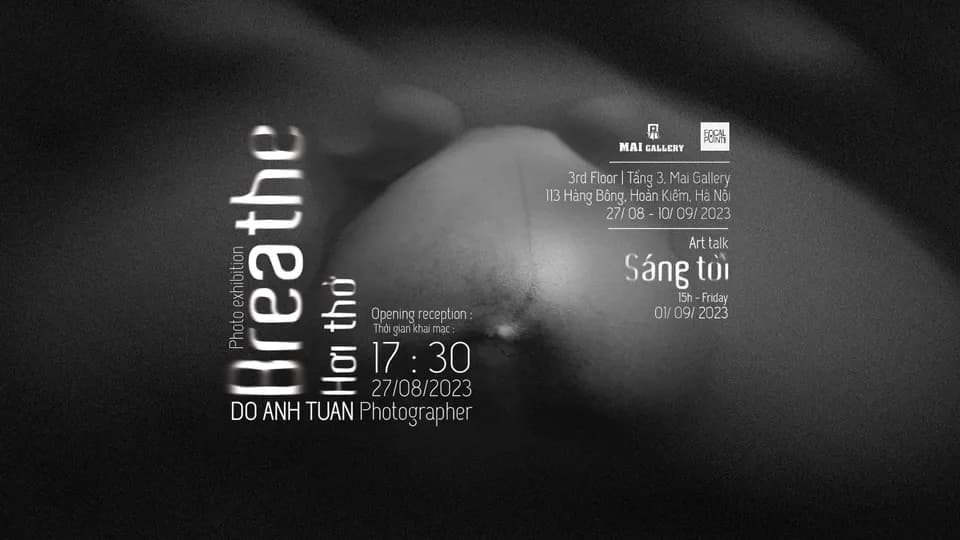 Sự giao cảm mới lạ qua triển lãm “Hơi thở” của Đỗ Anh Tuấn