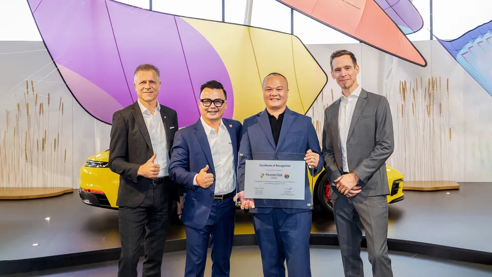 Porsche Club Việt Nam chính thức là thành viên của Porsche Club toàn cầu