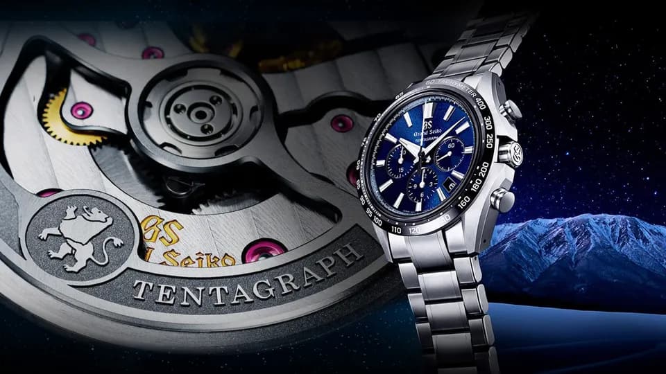 Tentagraph: Mẫu Chronograph cơ học đầu tiên của Grand Seiko