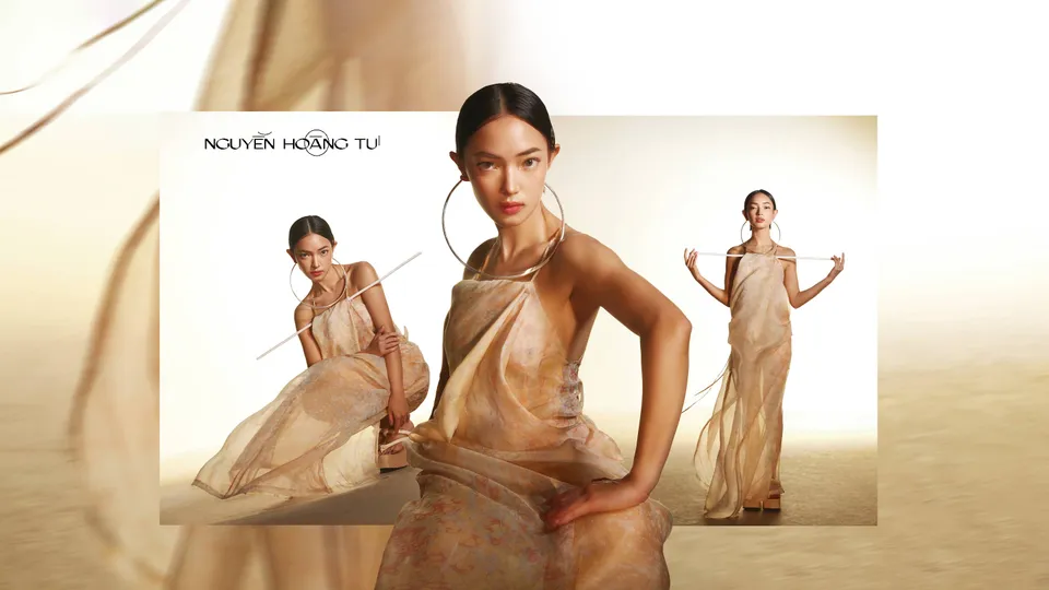 BST NGUYEN HOANG TU x LIEU NGUYEN HUONG DUONG: Khi thời trang và hội họa Việt gặp gỡ