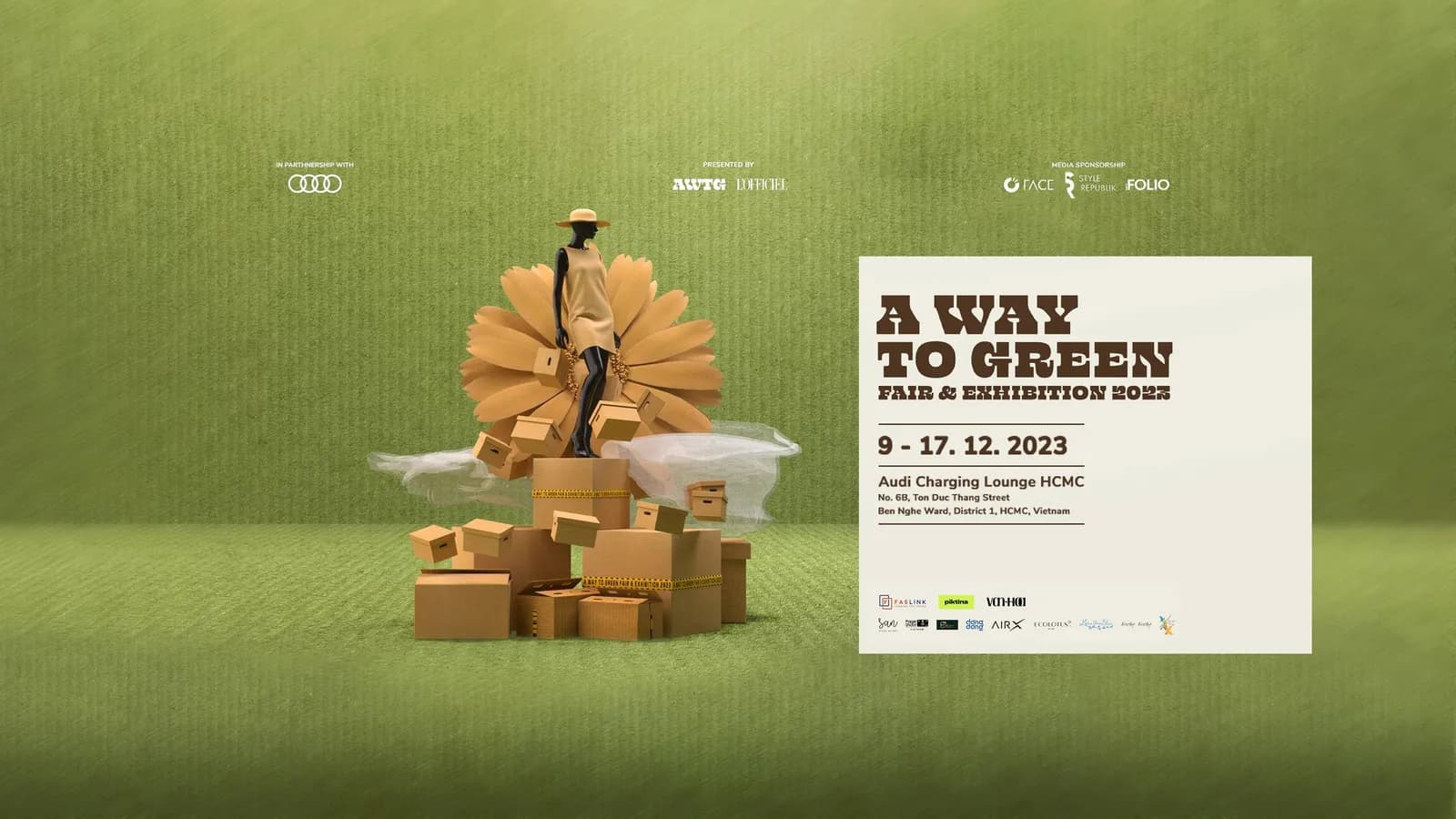 Audi đồng hành cùng A Way To Green Fair & Exhibition 2023