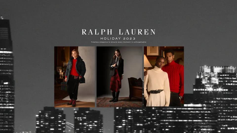 Polo Ralph Lauren khuấy động mùa lễ hội với BST Holiday 2023