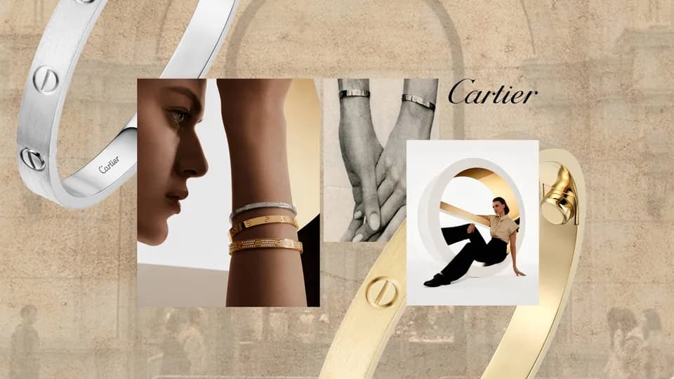 Vòng tay Love: Tuyên ngôn tình yêu từ Cartier