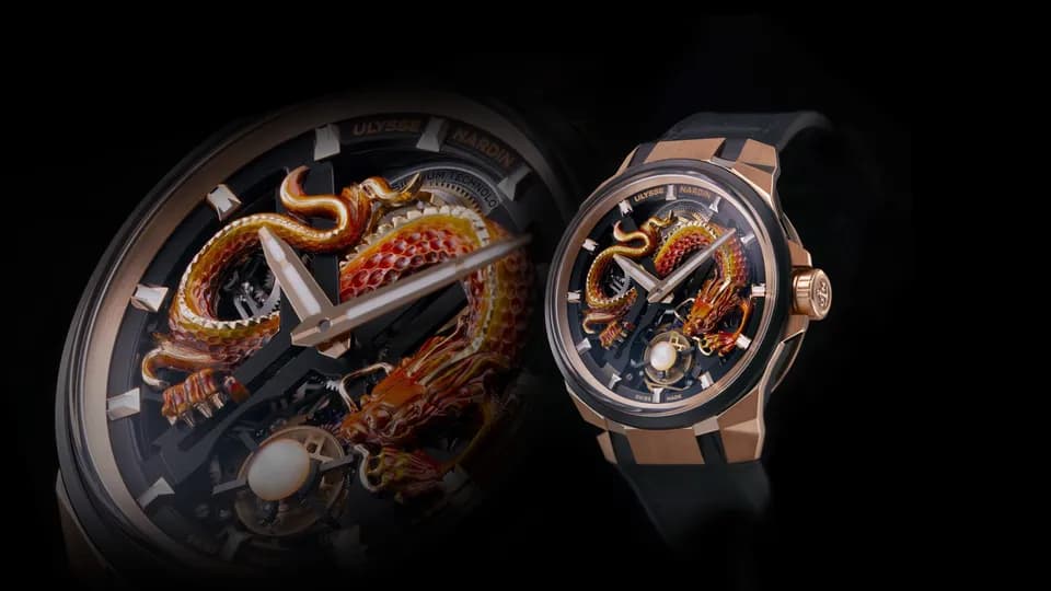Ulysse Nardin ra mắt phiên bản Blast Tourbillon Dragon mới