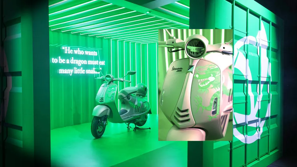 Vespa 946 Dragon khuấy đảo bữa tiệc mừng năm Giáp Thìn 2024 