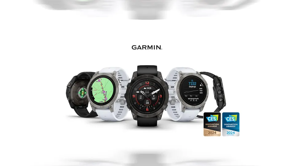 Đồng hồ Garmin chiến thắng 5 giải thưởng sáng tạo tại CES 2024