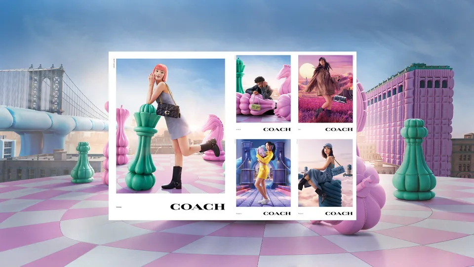 Ngô Cẩn Ngôn, Lil Nas X, Young-ji hợp tác với người mẫu ảo trong chiến dịch Coach 2024