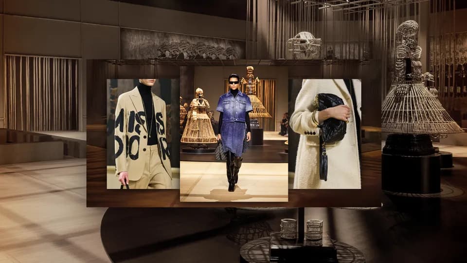 Dior Thu Đông 2024: Tôn vinh huyền thoại Miss Dior của những năm 1960
