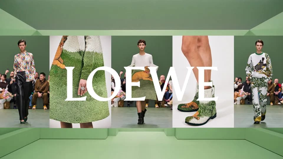 Loewe Thu Đông 2024: Lạc vào vườn hoa của “trâm anh thế phiệt”