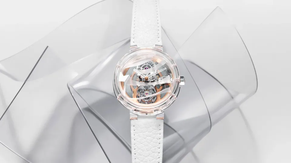 Dấu ấn KTS Frank Gehry trên mẫu đồng hồ Louis Vuitton mới