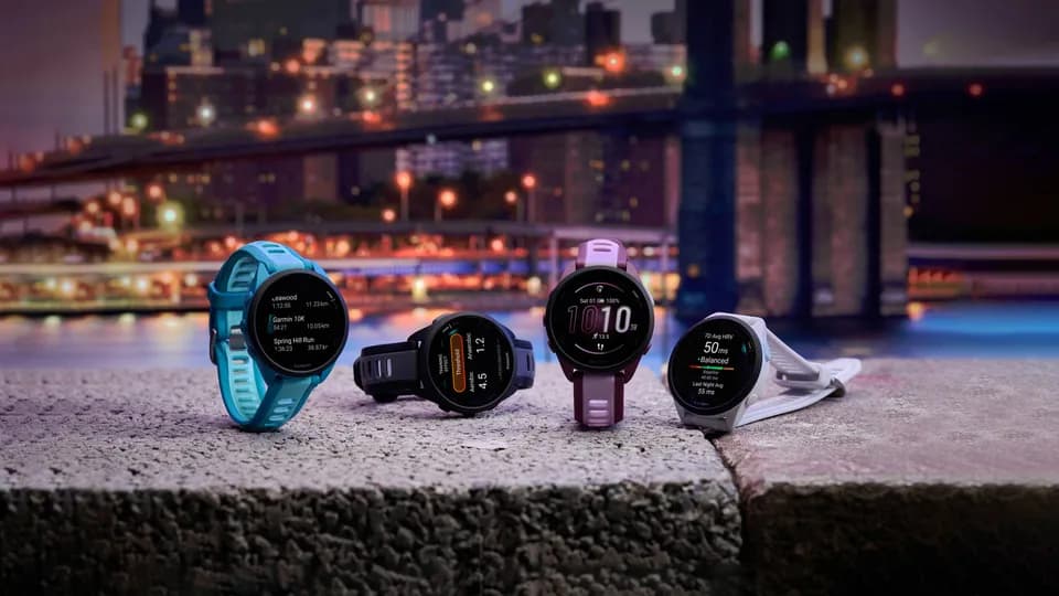 Garmin ra mắt đồng hồ chạy bộ GPS Forerunner 165 Series và cảm biến nhịp tim HRM-Fit