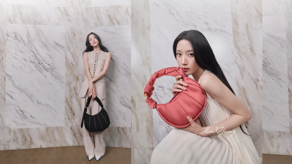 TUMI đánh dấu ngày Moon Ga Young trở thành đại sứ với BST Asra