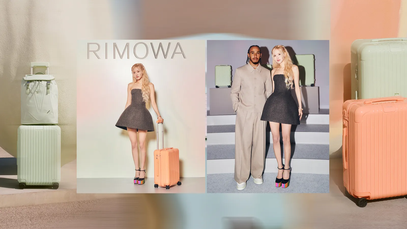 Rosé cùng Lewis Hamilton giới thiệu hai mã màu RIMOWA mới