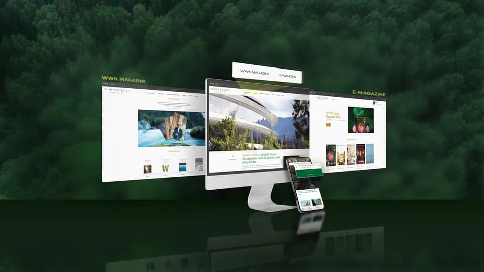 WWK Website: Tab WWK Magazine & E-Magazine đã có trên menu, tiện lợi hơn cho độc giả