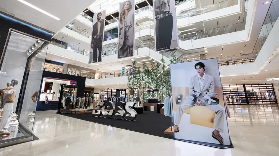 BOSS giới thiệu BST Xuân Hè 2024 tại Saigon Centre