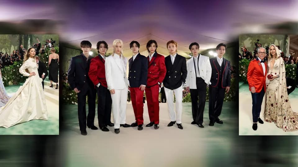 Stray Kids, Madelyn Cline chọn Tommy Hilfiger cho Met Gala 2024