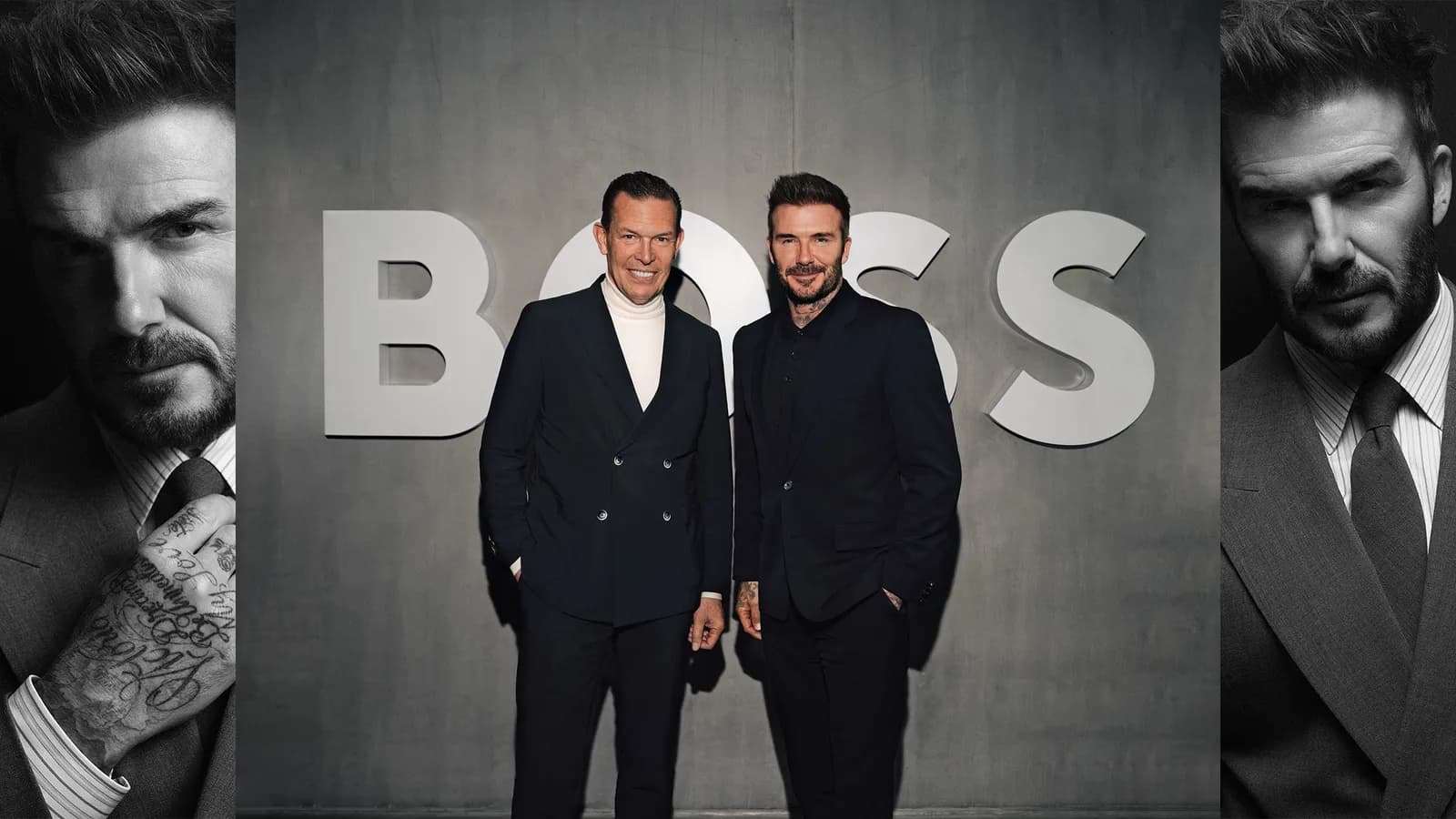 David Beckham bắt tay BOSS Menswear, xác định hợp tác lâu dài