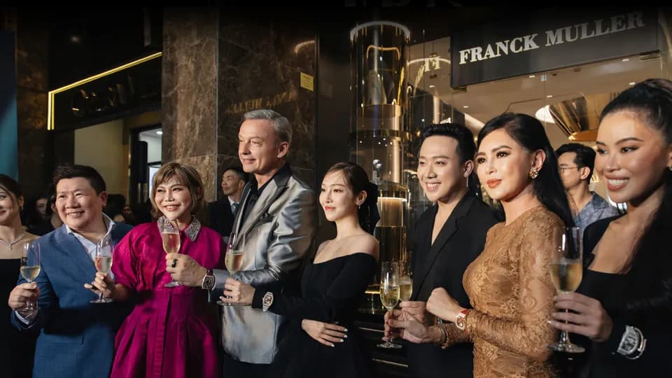 Franck Muller tổ chức sự kiện ra mắt cửa hàng flagship đầu tiên tại Việt Nam
