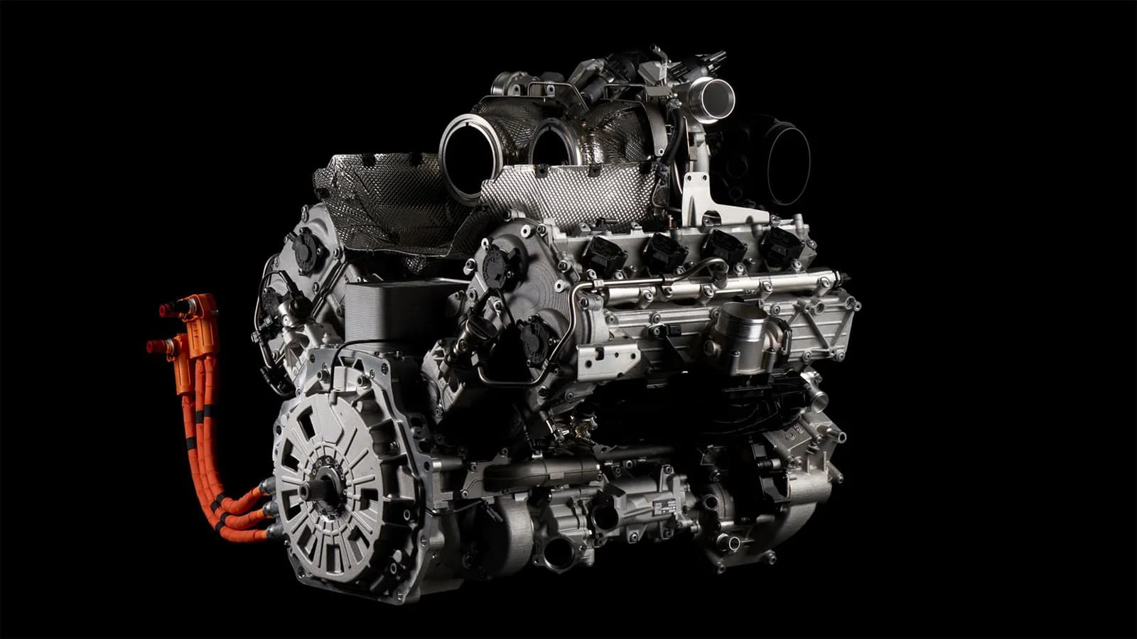Động cơ hybrid V8 tăng áp kép "chắp cánh" cho truyền nhân của Lamborghini Huracán