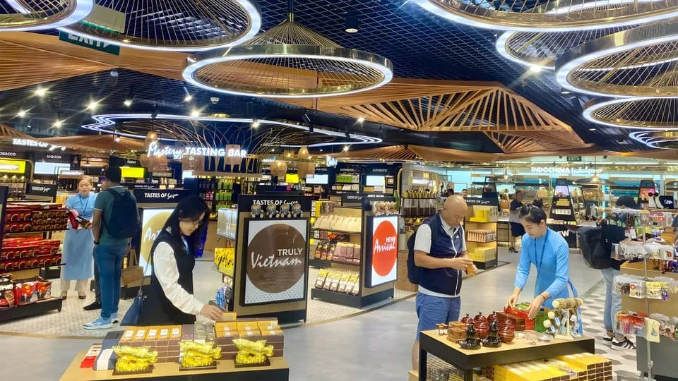 Khám phá trung tâm mua sắm tại sân bay Tân Sơn Nhất