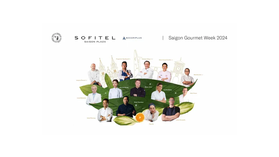Saigon Gourmet Week 2024 quy tụ 14 đầu bếp danh giá từ 6 quốc gia