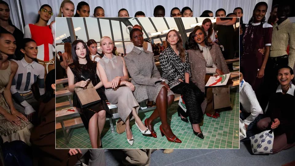 Sự xuất hiện rực rỡ của dàn sao trong BST Tory Burch Xuân Hè 2025